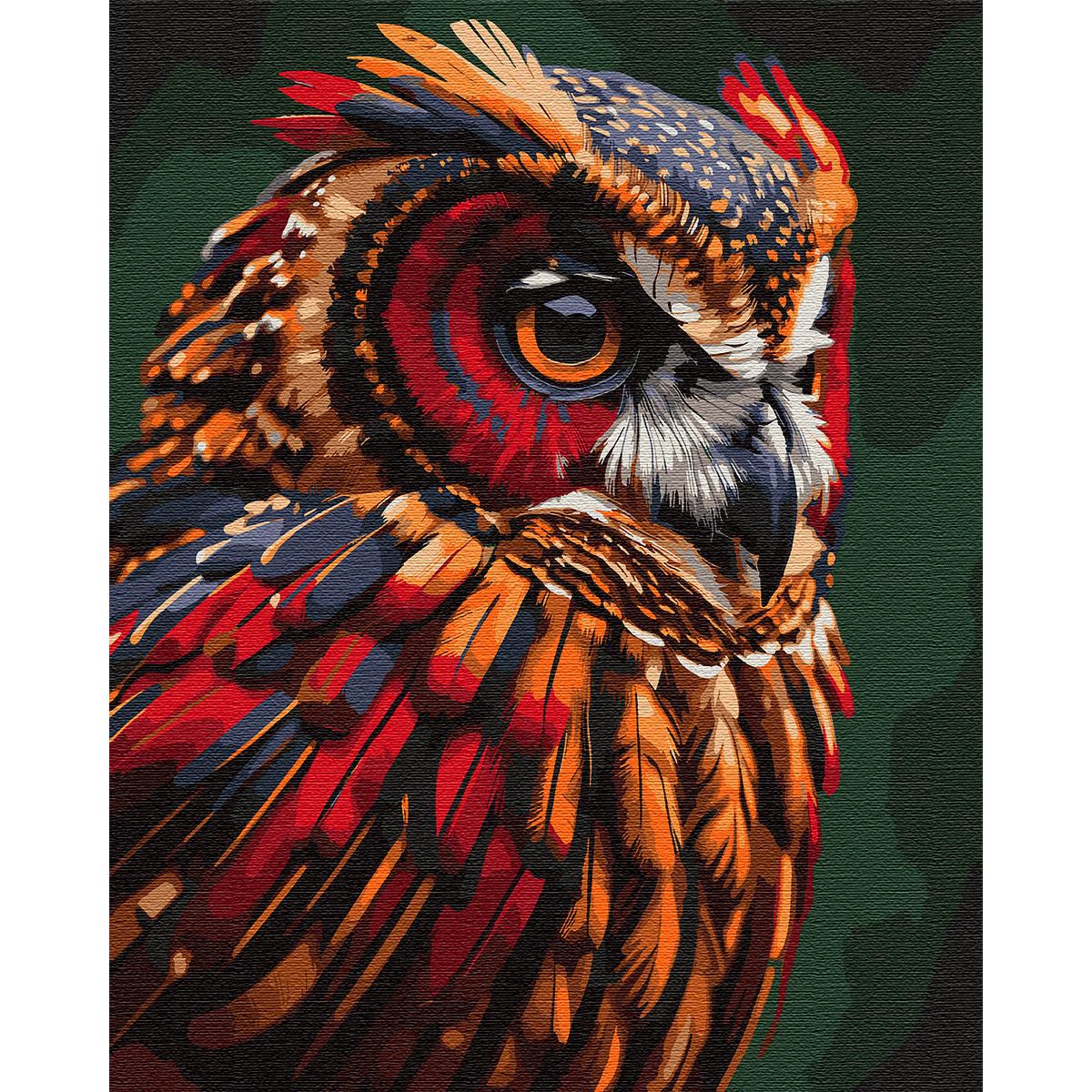 Картина по номерам Santi Совиный взгляд 40x50 см (Top-954806) Картина по номерам Santi Совиный взгляд 40x50 см (Top-954806)