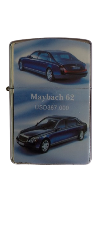 Зажигалка бензиновая карманная HL-82 Maybach 62 (3726D)