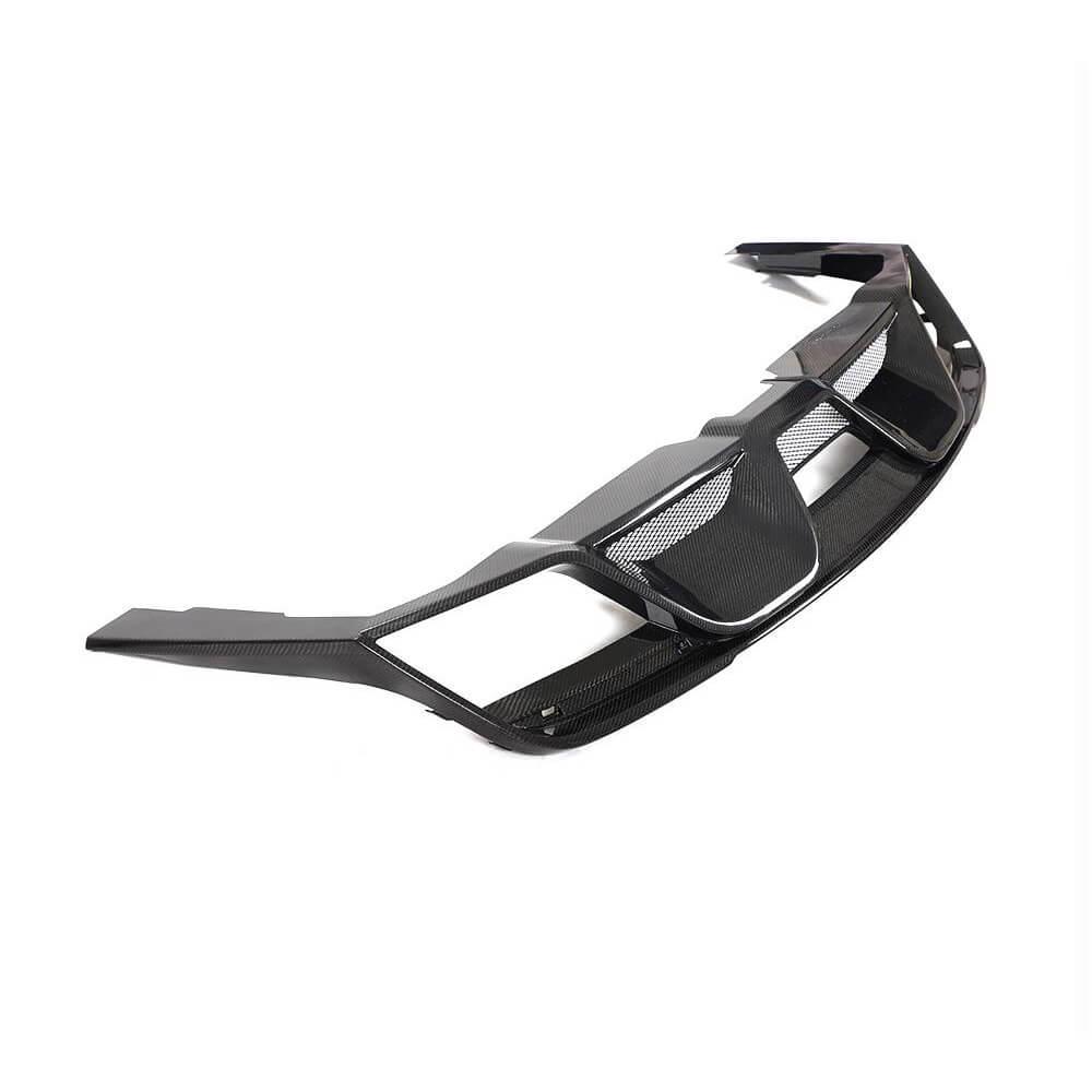 Диффузор заднего бампера DDCarbon V2 2018-2021 DDCarbon для Ford Mustang 2015-2023 гг. натуральный карбон (153296)