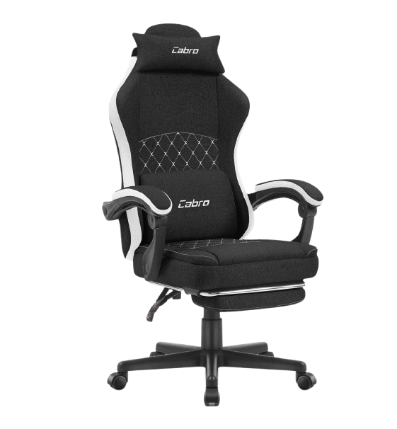 Офисное кресло Cabro C503 ткань Black-White (2553574757) Офисное кресло Cabro C503 ткань Black-White (2553574757)