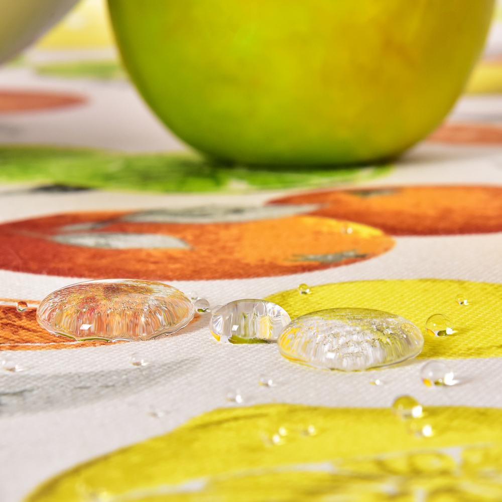 Скатертина IDEIA Цитрусові з водовідштовхувальним просоченням 140x170 см (24814) - фото 3