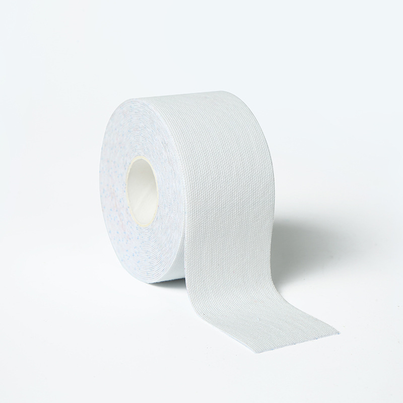 Тейп кинезио Kinesiology Tape 2,5 см х 5 м Белый (K000046)