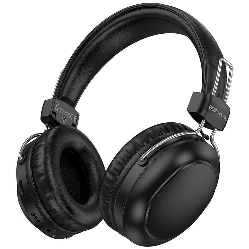 Наушники Borofone Melody BT headphones BO33 BT5.4 AUX/TF Наушники Borofone Melody BT headphones BO33 BT5.4 AUX/TF