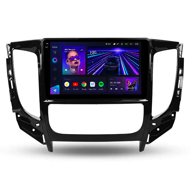 Автомагнитола штатная Teyes для Mitsubishi L200 5 2015-2019 Android CC3 2K 4/64G Wi-Fi/4G вариант F2