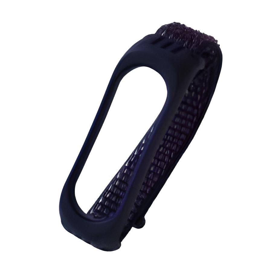 Ремешок для фитнес браслета Xiaomi Mi Band 3 4 Nylon Silicone Violet