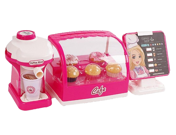 Игрушка Кофейня с английской озвучкой/подсветкой Розовый (149628)