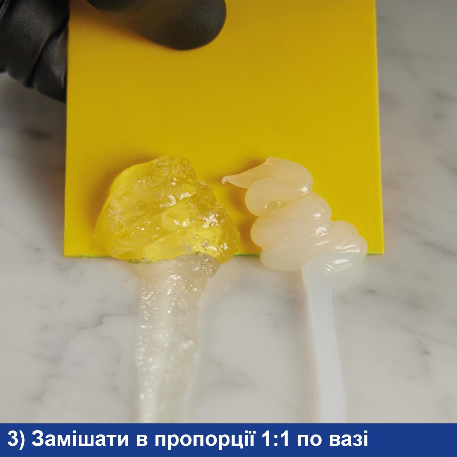 Клей епоксидний TENAX Glaxs Easy A+B 600 г нежовтіючий для каменю кварцу кераміки Прозорий (004476) - фото 7