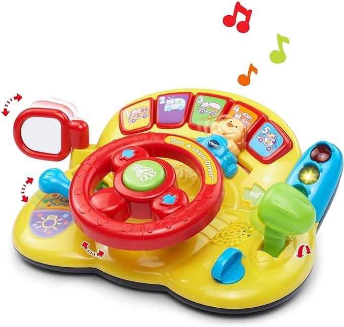 Руль музыкальный VTech Turn and Learn Driver (18114208) - фото 2