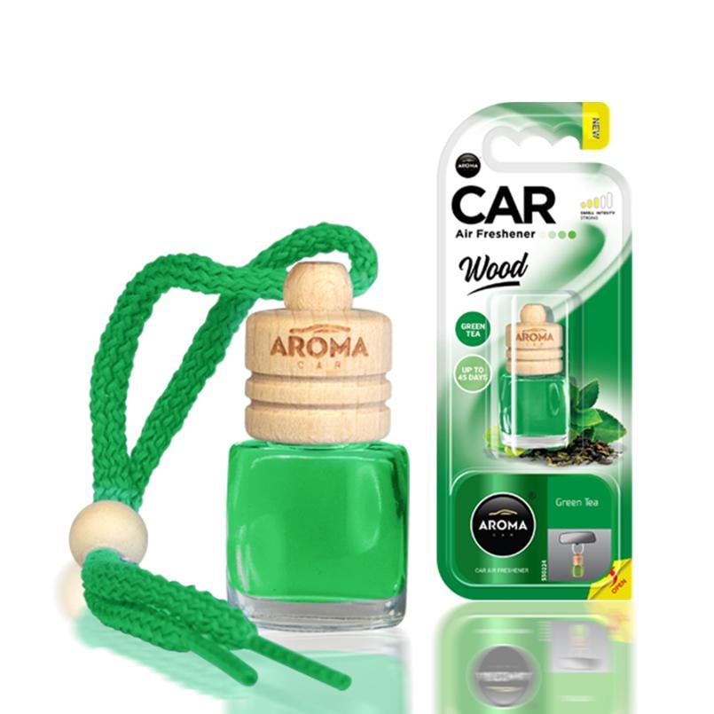 Ароматизатор Aroma Car Wood Green tea 6 мл