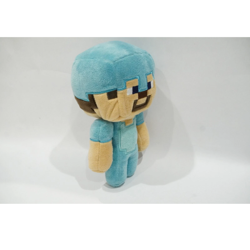 Мягкая игрушка плюшевая Стив в алмазной броне из игры Minecraft 20 см (2579221971) - фото 7 Мягкая игрушка плюшевая Стив в алмазной броне из игры Minecraft 20 см (2579221971) - фото 7