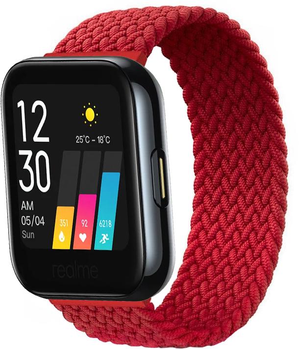 Ремешок Solo Loop для Realme Watch 135 мм Red (19732) Ремешок Solo Loop для Realme Watch 135 мм Red (19732)