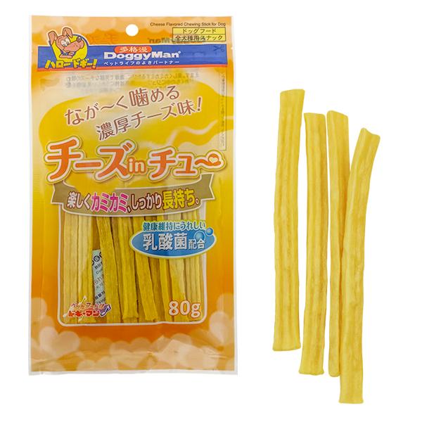 Лакомство для собак жевательное DoggyMan Cheese Chewing Stick палочки с сыром S (Z0298)