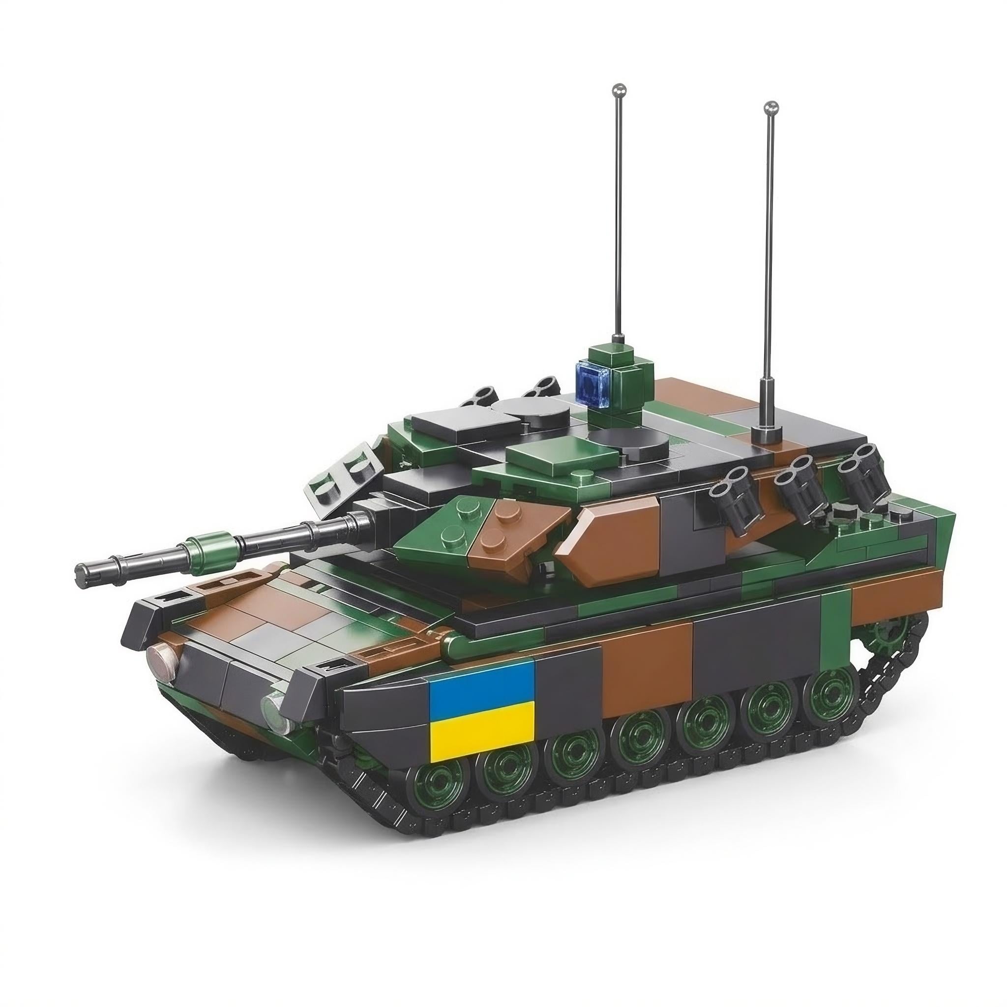 Конструктор детский Limo Toy KB 1145 танк Leopard 2A5 458 дет. Разноцветный (33129272)