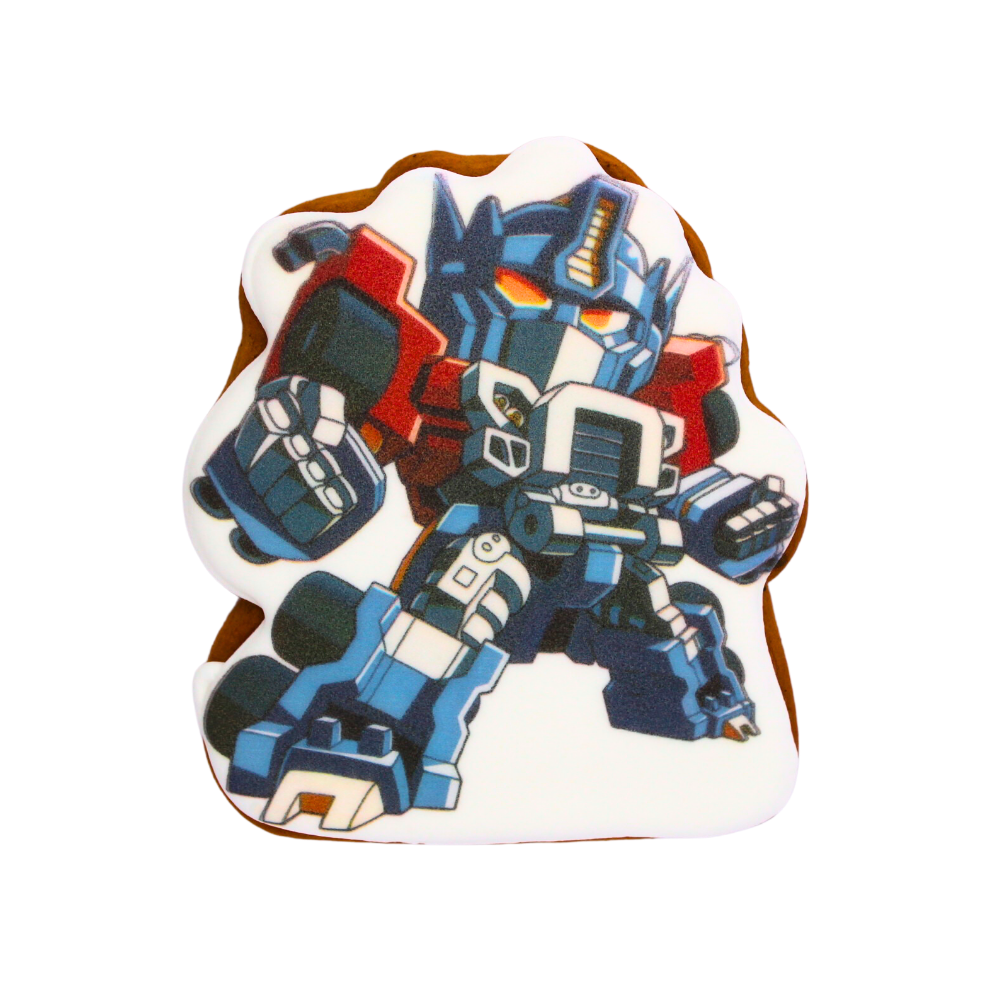 Пряник с принтом Крафт Печиво Трансформеры Оптимус Прайм 45 г