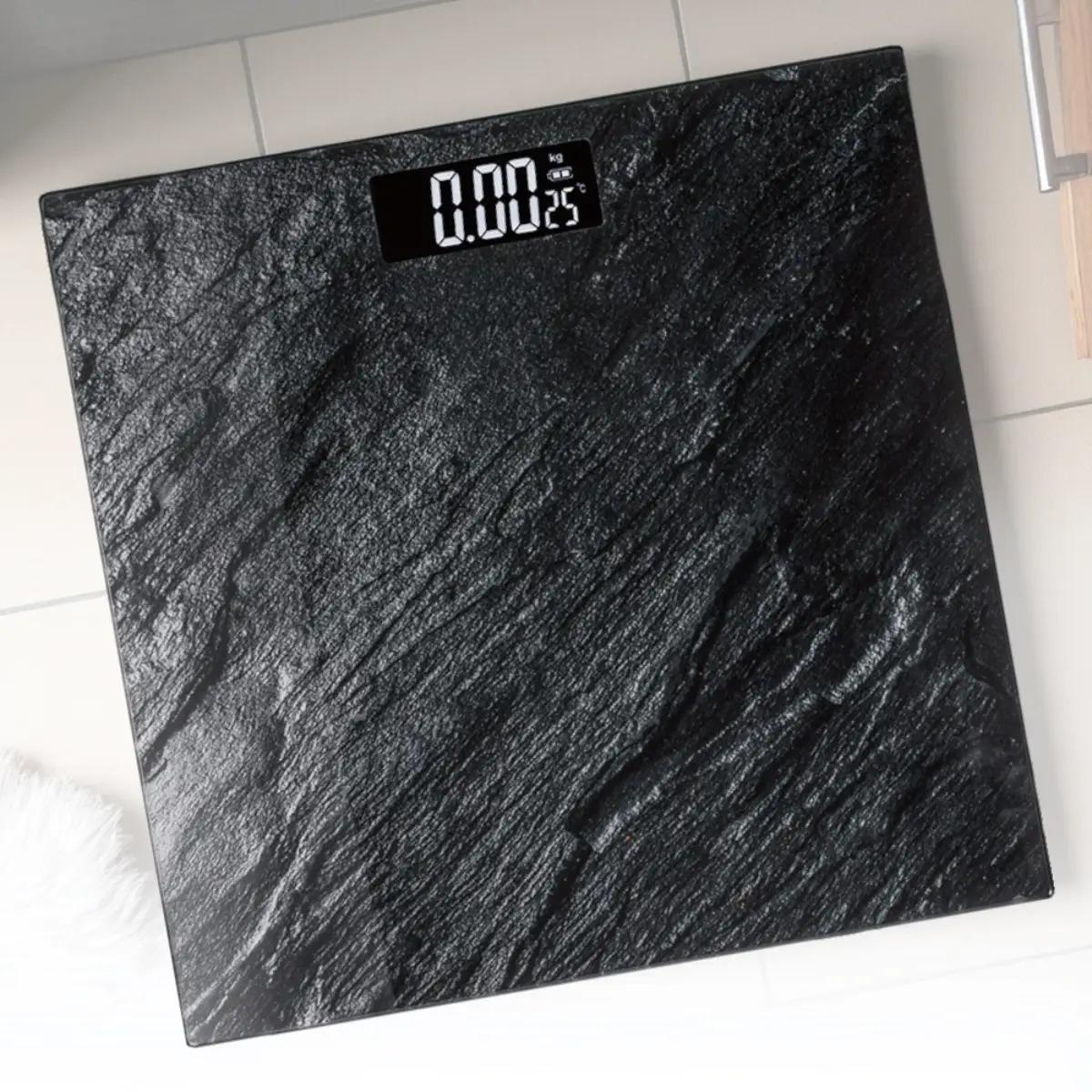 Ваги підлогові з дисплеєм Domotec MS-10000 максимальне навантаження 180 кг 28х28 см Чорний (363357U) - фото 8