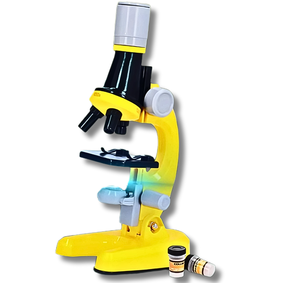 Мікроскоп оптичний шкільний зі збільшенням х100/400/1200 з підсвіткою (20231013A-2) Мікроскоп оптичний шкільний зі збільшенням х100/400/1200 з підсвіткою (20231013A-2)