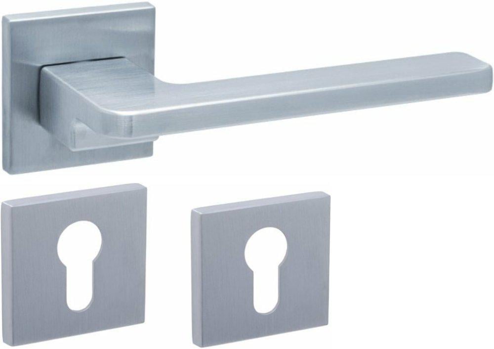 Ручки Safita Heavy HS LT SC накладка під циліндр Хром матовий (16560pz) - фото 1 Ручки Safita Heavy HS LT SC накладка під циліндр Хром матовий (16560pz) - фото 1