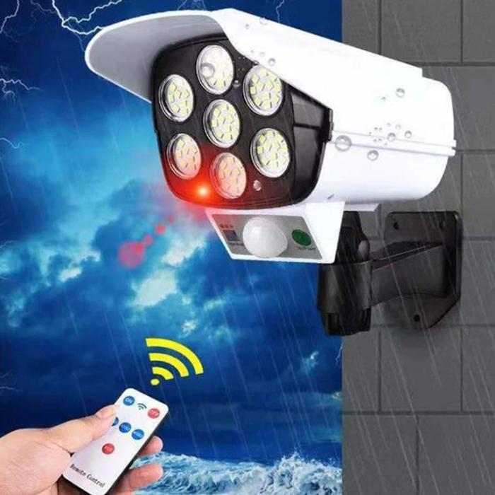 Ліхтар вуличний у вигляді камери Solar Light BL JLP 2178 з пультом - фото 5