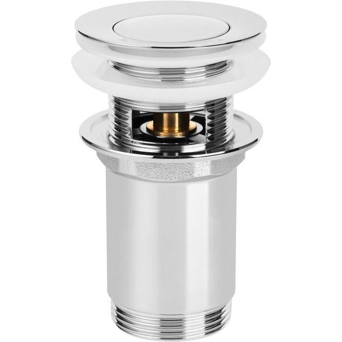 Клапан донный Invena SC-B1-027 Click-Clack 1 1/4" для умывальника Хром глянцевый (AKD9273)