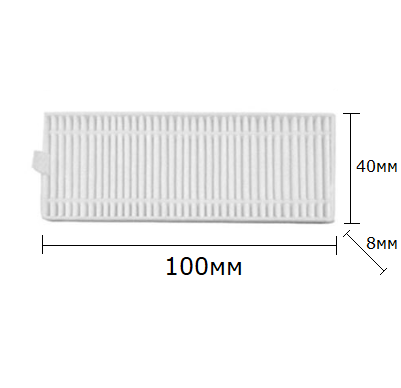 Фільтр для робота-пилососа Rowenta X-plorer Serie 75S RR8567WH/RR8577WH 75S+ RR8587WH/RR8595WH 2 шт. - фото 3 Фільтр для робота-пилососа Rowenta X-plorer Serie 75S RR8567WH/RR8577WH 75S+ RR8587WH/RR8595WH 2 шт. - фото 3