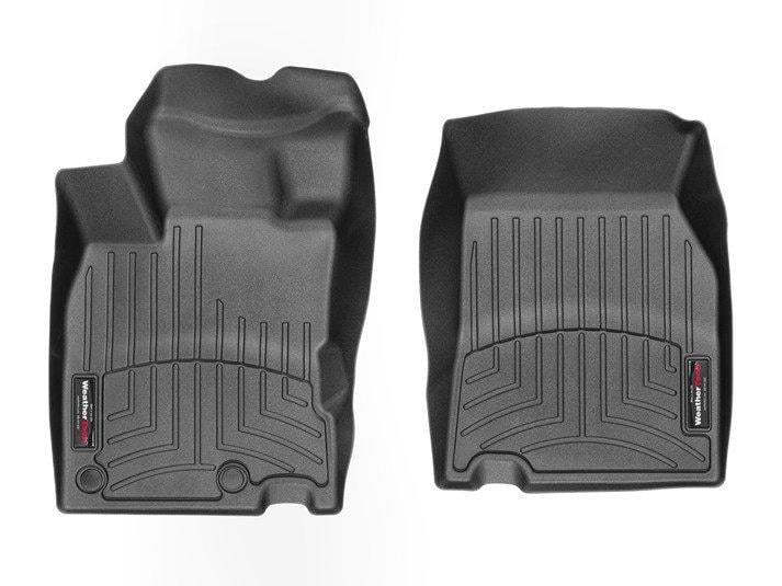 Килимки в салон WeatherTech для Renault Kadjar 2015-18 з бортиком передні Чорний (449861)
