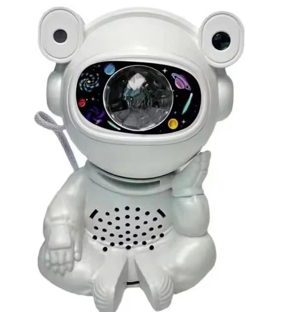 Нічник-проектор лазерний Астронавт Bluetooth з пультом з динаміком (0177)