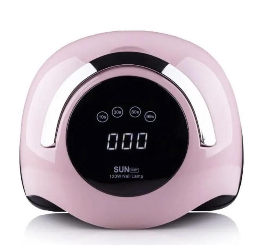 Лампа для маникюра и педикюра SUN BQ-5T 120 Вт Розовый
