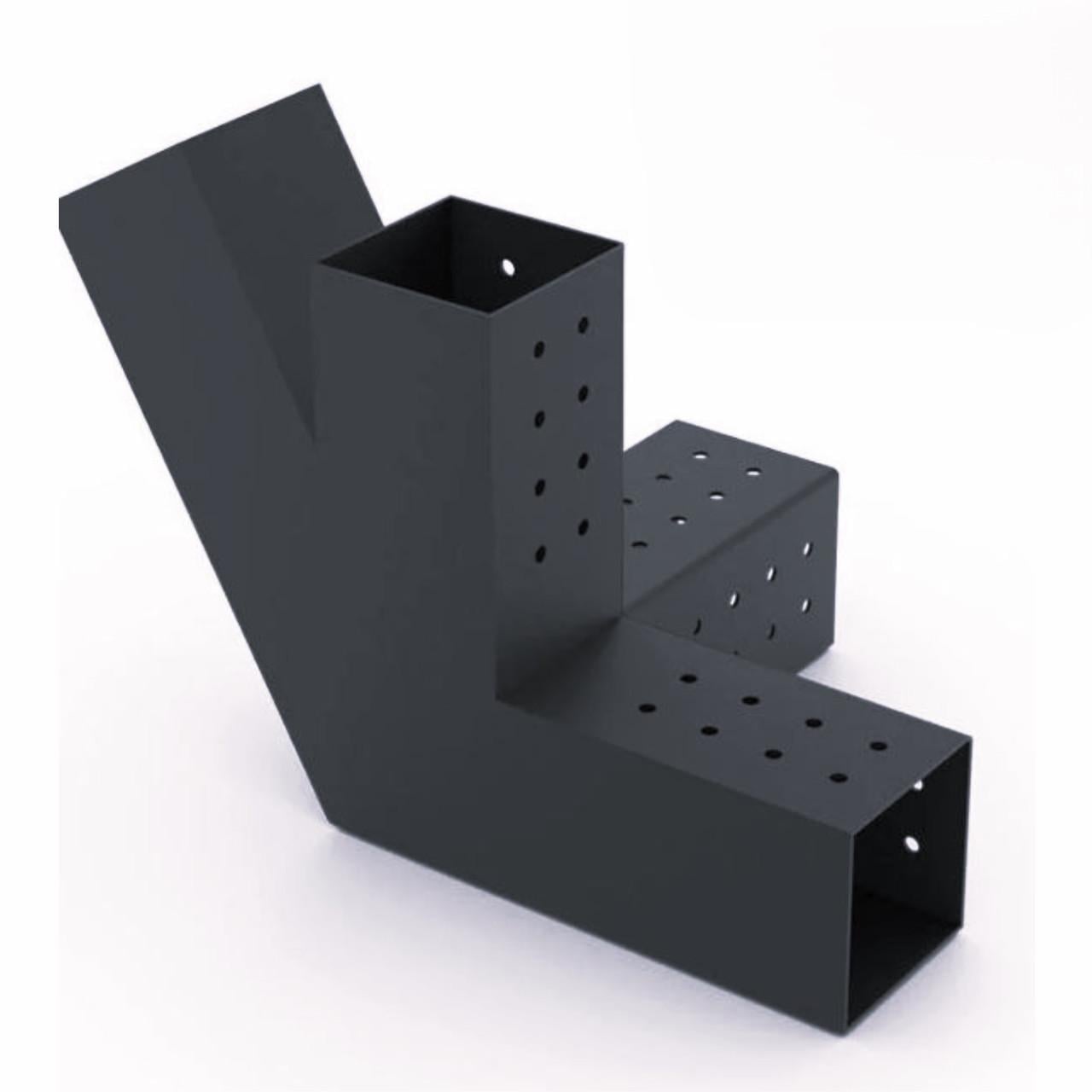 З'єднувач бруса для даху кутовий 30°/45° 100х100 мм