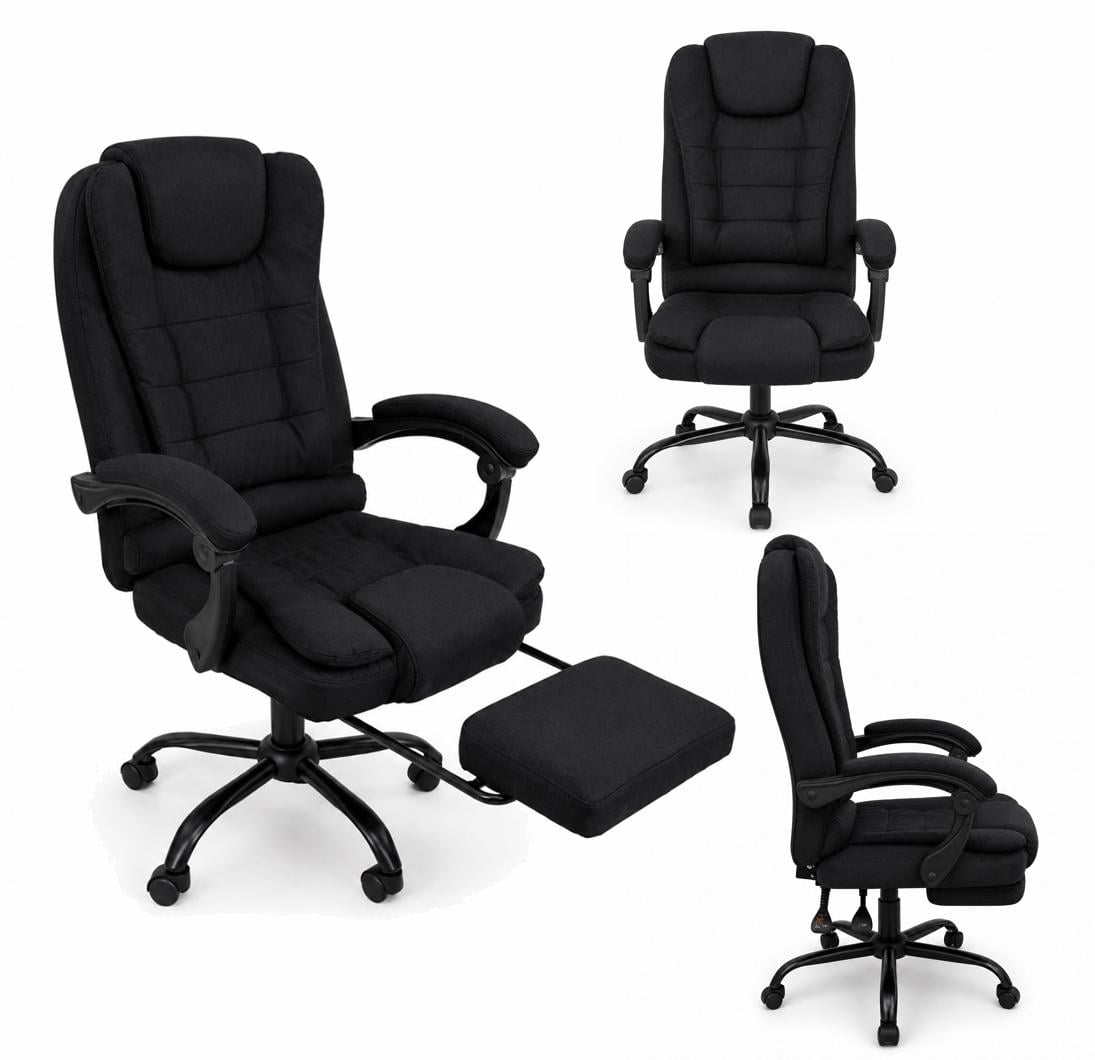Офисное кресло из ткани Hanert Fabric и подставка для ног Black Офисное кресло из ткани Hanert Fabric и подставка для ног Black