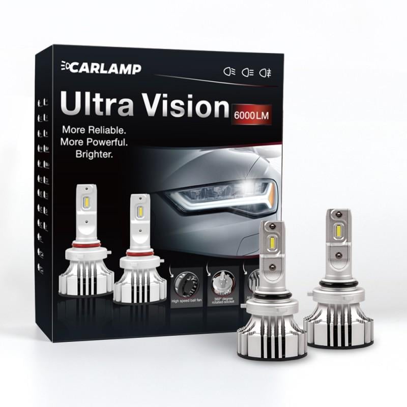 Автолампы светодиодные Carlamp HB4 Ultra Vision Led 5000 Lm 6500 K (UVHB4 9006)