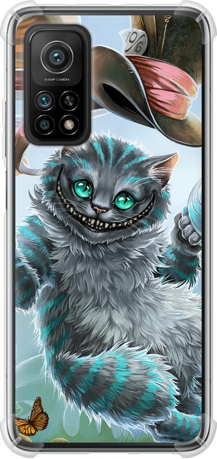 Чехол на Xiaomi Mi 10T Pro Чеширский кот 2 (3993sp-2679-42517)