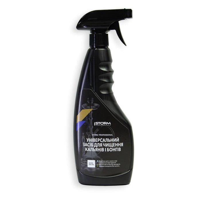 Средство для мытья и чистки кальянов универсальное STORM 500 мл Средство для мытья и чистки кальянов универсальное STORM 500 мл