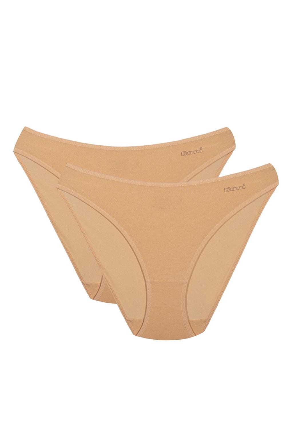 Трусики базові Kom 2 шт. р. 42 Тілесний (8680032147076)