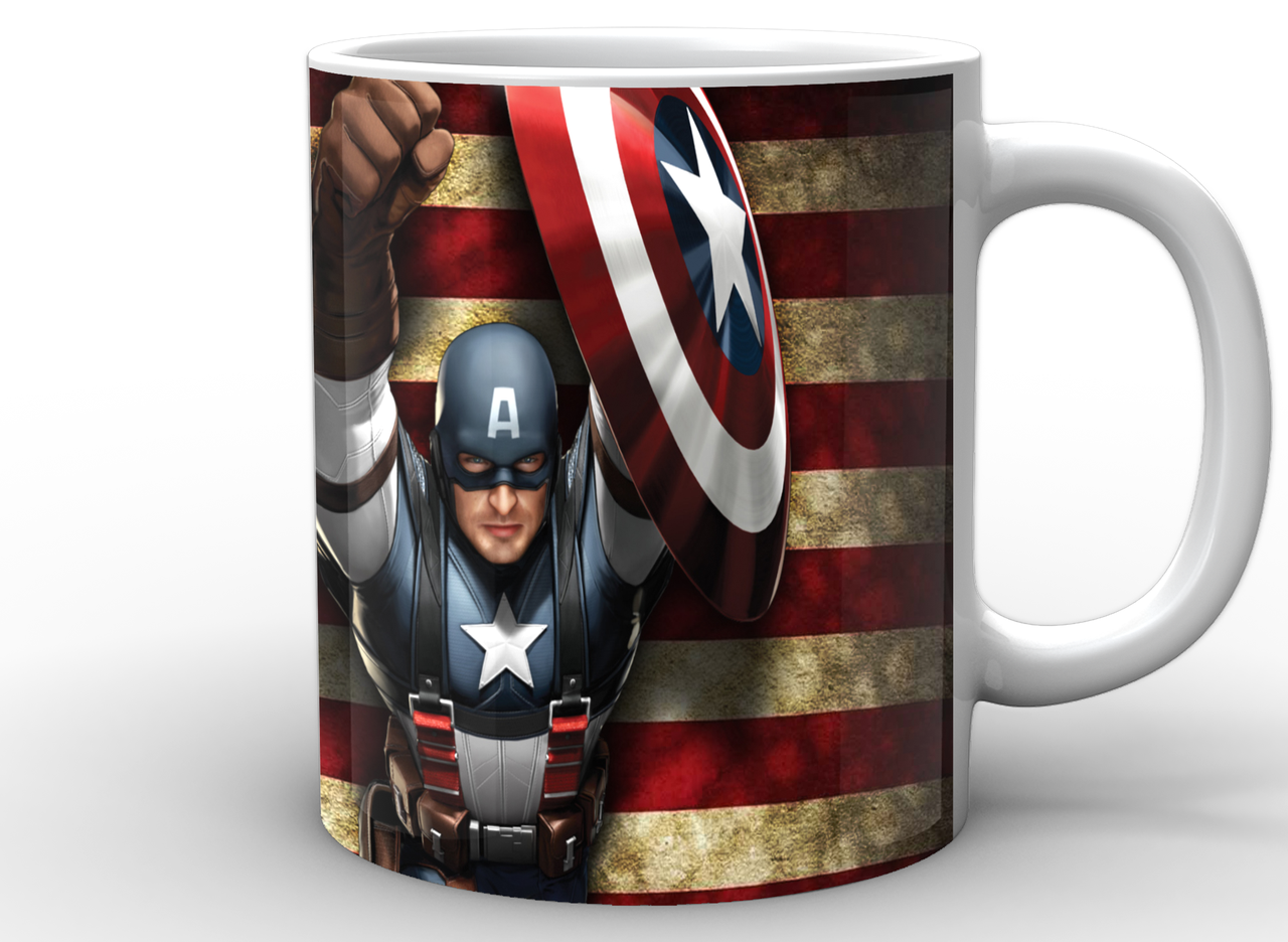 Чашка GeekLand Captain America Флаг (CA.02.003)