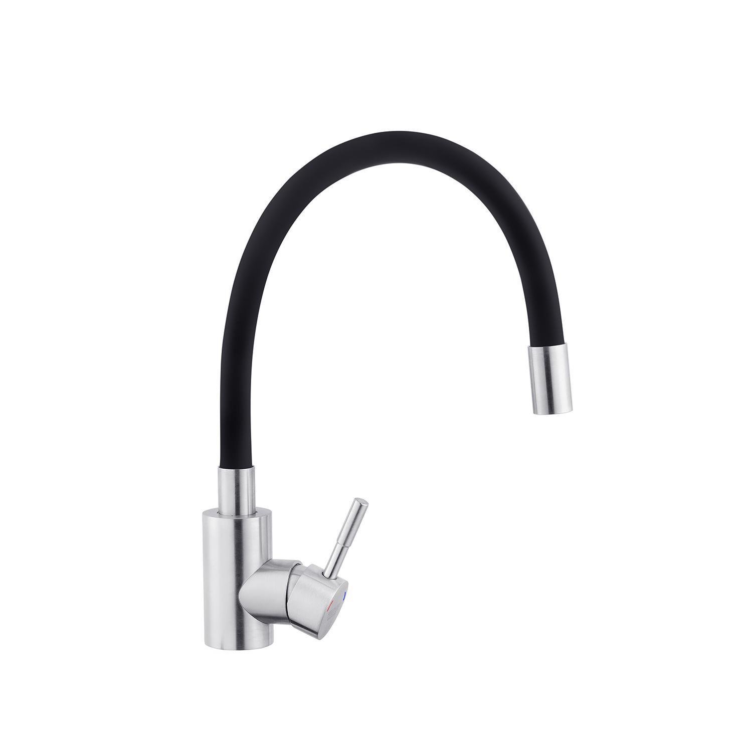 Змішувач для кухні Kroner KRM Edelstahl Klassisch ESG035BLK CV024353 (38092) - фото 5 Змішувач для кухні Kroner KRM Edelstahl Klassisch ESG035BLK CV024353 (38092) - фото 5