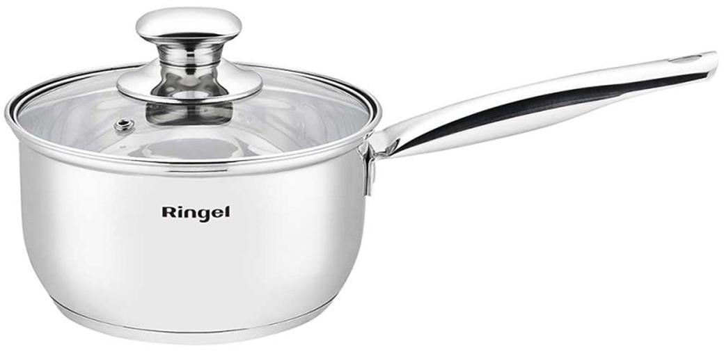 Ковш Ringel Grey line с крышкой 1,6 л 16 см (RG-4019-16)