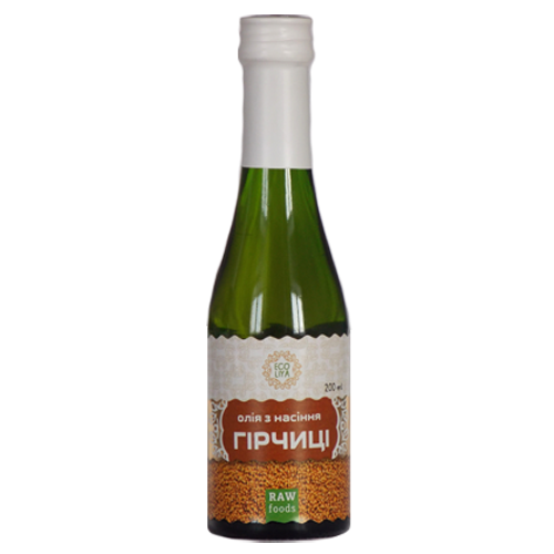 Масло из семян горчицы 200 мл