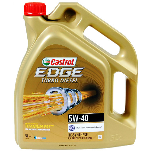 Мастило моторне Castrol Edge Turbo Diesel 5W-40 5 л (506)