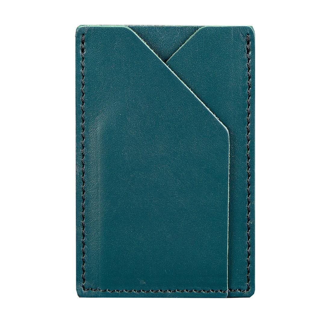 Кард-кейс женский кожаный BlankNote 8.0 Зеленый (A-026624)