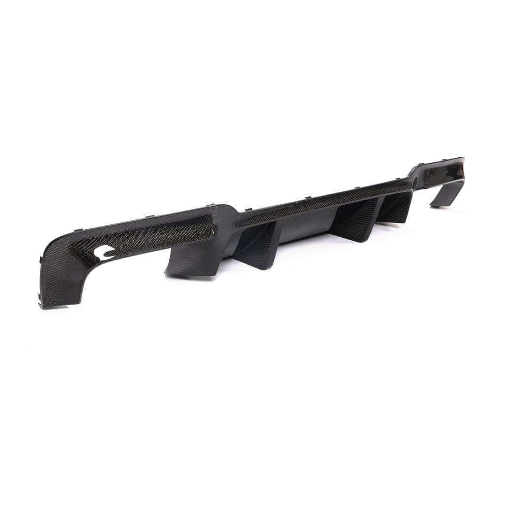 Диффузор заднего бампера DDCarbon V2 для M5 для BMW 5 серия F-10/11/07 2010-2016 гг. натуральный карбон (136973)