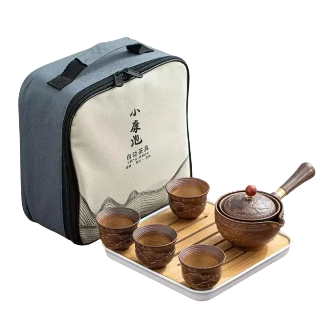Набор для чайной церемонии Гунфу ча 6 пр. Коричневый (716110) Набор для чайной церемонии Гунфу ча 6 пр. Коричневый (716110)