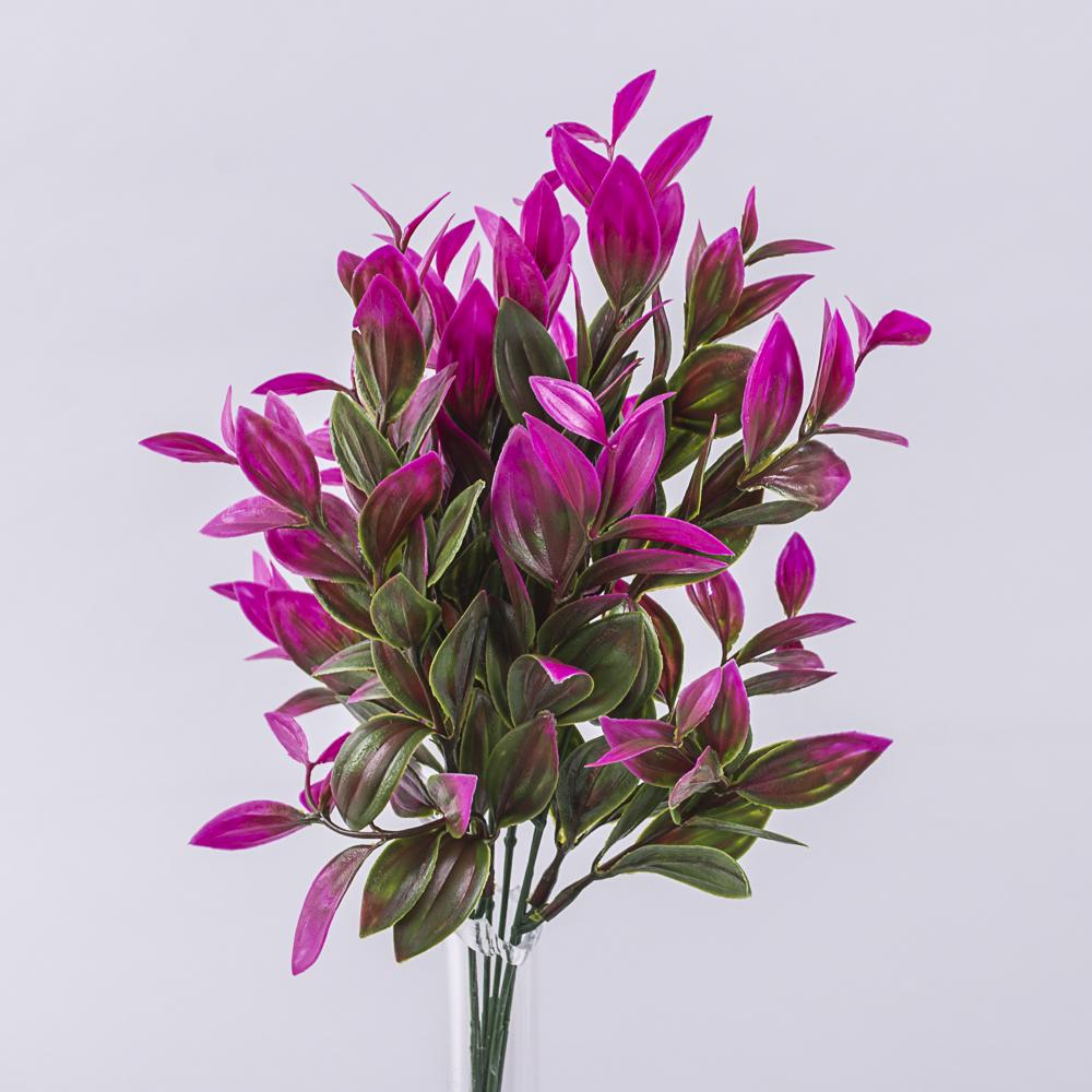 Искусственный букет зеленого масла Малиновый (5406-1)