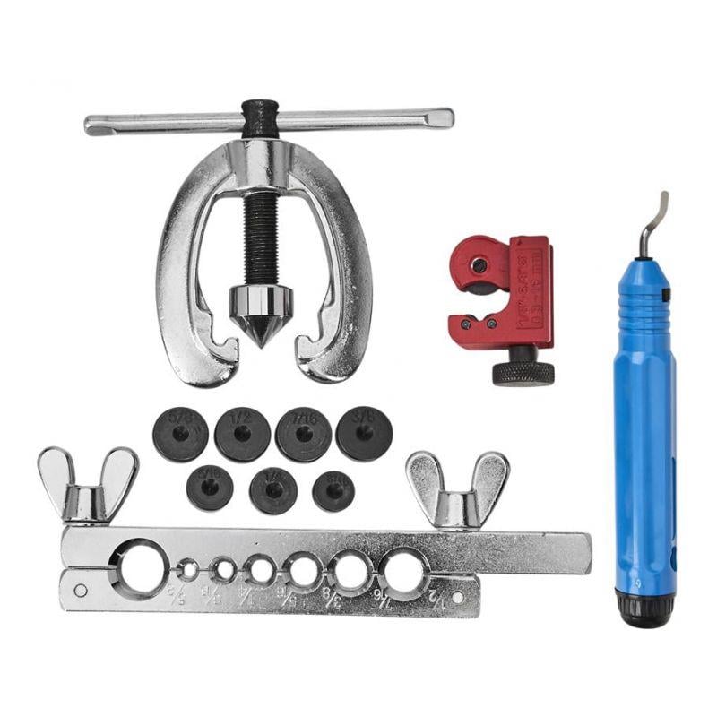 Набір для розвальцьовування гальмівних трубок Kraft&Dele KD10445 11 од. - фото 5 Набір для розвальцьовування гальмівних трубок Kraft&Dele KD10445 11 од. - фото 5