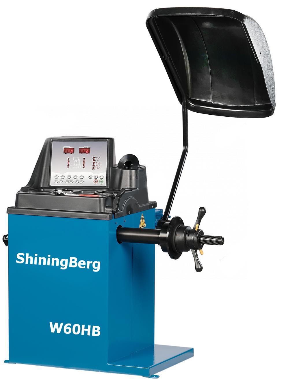 Стенд балансувальний ShiningBerg W60 HB до 65 кг 230В 10-24 ″