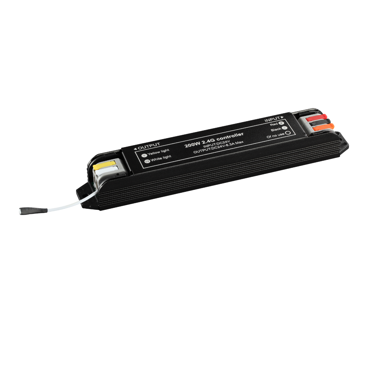 Контроллер для трекових систем встроенный MERALLI WIFI 2,4G 24V 200W Черный (TR0KWF200)