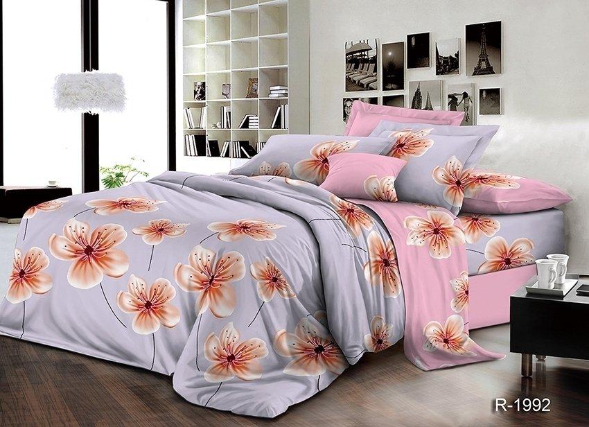 Комплект постельного белья TAGtekstil евро наволочки 70x70 см (R1992)