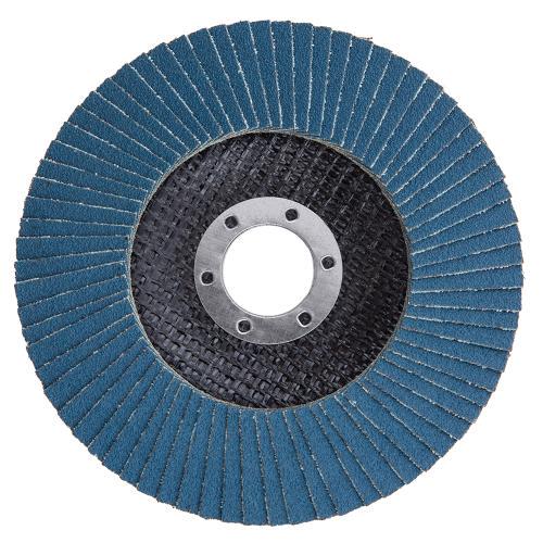 Круг лепестковый торцевой Alloid циркониевый 125 мм P120 T27 (00000061434) - фото 5