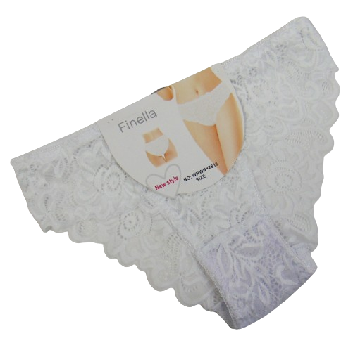 Трусы кружевные Finella 82816 2XL Белый