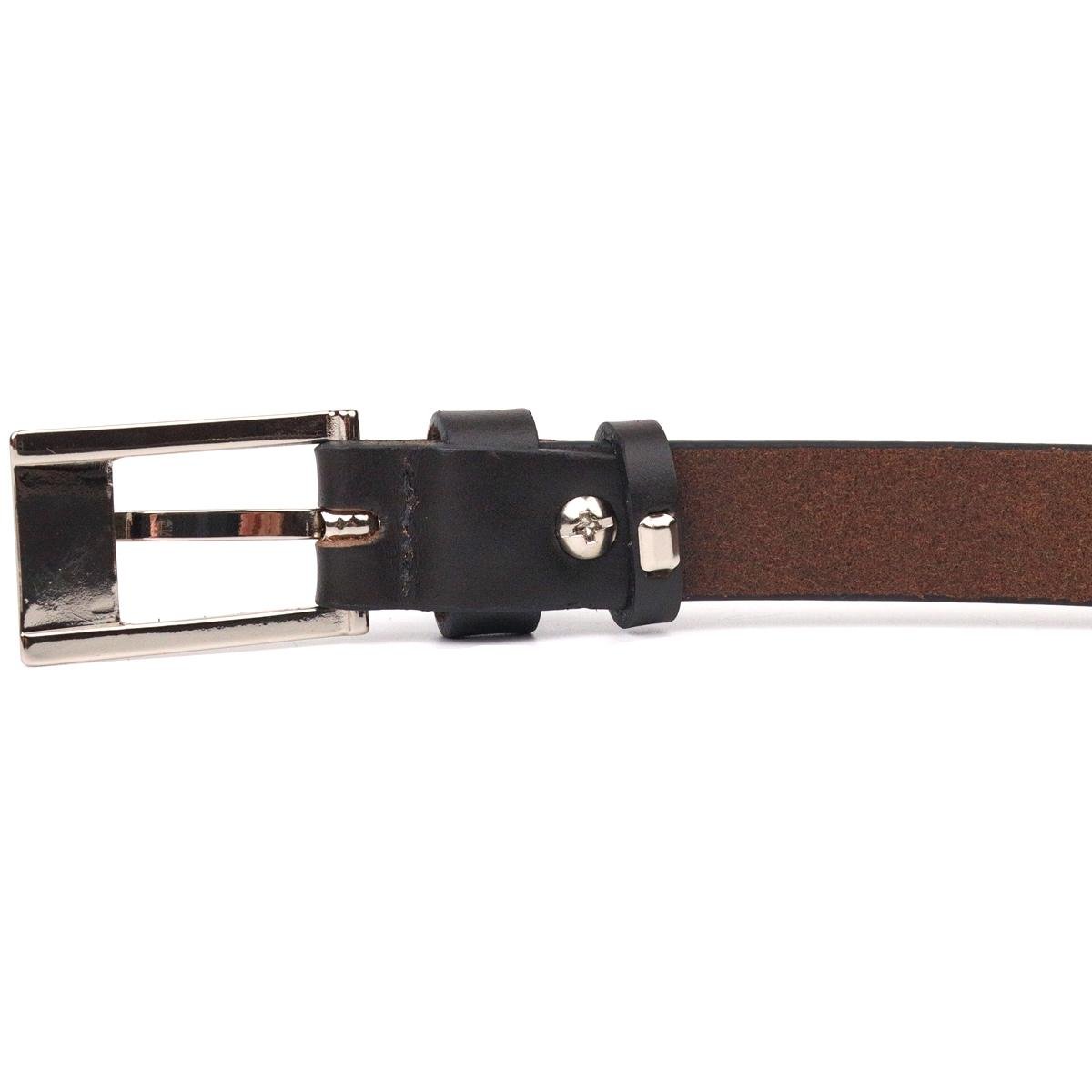 Ремінь жіночий шкіряний GRANDE PELLE Leather Belt 21442 Коричневий (55231) - фото 4