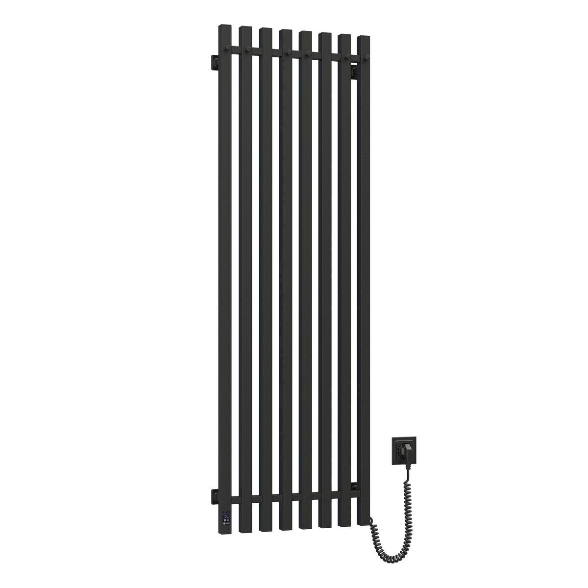 Рушникосушарка електрична NAVIN Levante Sensor правобічна 450x1400 мм Чорний муар (12-257053-4514)